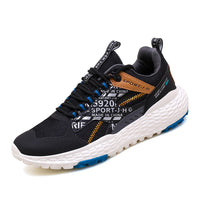 Round Toe Low-cut Flying Knit Men's Shoes