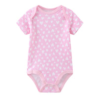 Baby Short Sleeve Triangle Bodysuit Set