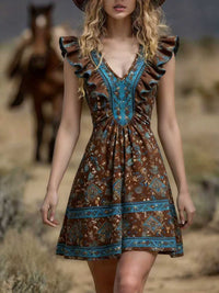 Trendy On-trend Printed Womens Dress