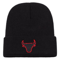 Cow Head Embroidery Popular Knitted Hat Winter Warm