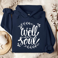 Drop-shoulder Sleeve Casual Sports Hoodie Sweater