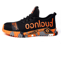 Breathable Flyknit Kevlar Midsole Safety Shoes