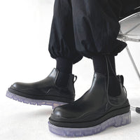 Short Boots Thick Bottom Heightened Frying Street Tooling Chimney