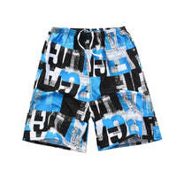 Fashion Men's Casual Printed Five-point Swimming Trunks