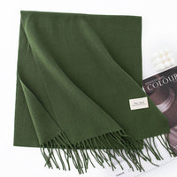 Artificial Cashmere Scarf Female Warm Shawl