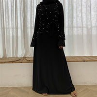 European And American Fashion Multi Layered Flare Sleeve Dress
