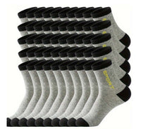 Spring And Autumn Summer Socks Men's Mid-calf Length Sock Sweat-absorbent Breathable