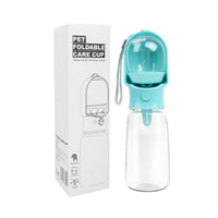 Pet Supplies Dog Drinking Water Bottle Grain Storage Tank Portable Portable Cup