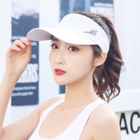 Visor Hat Womens Summer Sun Hat Breathable Baseball Cap