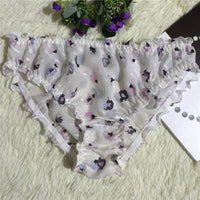 Panties Sexy Translucent Silk Ladies Triangle