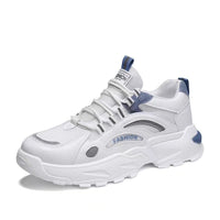 Leisure Sports Breathable Men's White Board Shoes