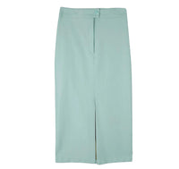 Fashionable High-waisted Figure-flattering Mid-length Skirt