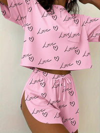 Short Casual And Cool Womens Loungewear Set