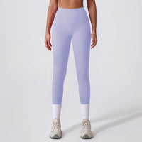 New Yoga Pants Seamless Nude Feel Women's Peach Hip High Waist Hip Lift Sports Fitness