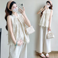 Womens Slip-Style Relaxed-fit Sleeveless Versatile Elegant Slimming Top