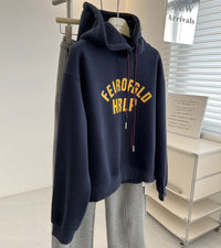 Casual, Laid-back Hooded Sweatshirt
