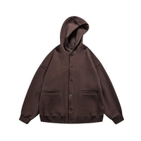 Waffle-Weave Corduroy Cardigan Sweater Mens AutumnWinter