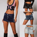 Women's Denim Skirt High Elastic Sheath