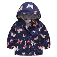 Spring And Autumn Thin Hooded Baby Cute Zipper Sweater Children's Jacket