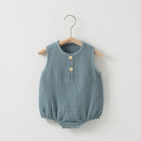Baby Summer Thin Cotton Gauze Romper