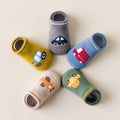 Terry-loop Hosiery Children's Foot Sock Cartoon Cute