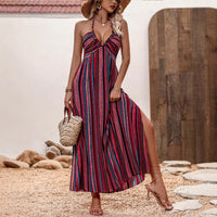 Women's Fashion Casual Printing Sling Dress