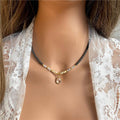 4mm Haematite Stone Bead Necklace