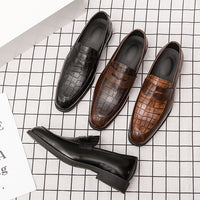 Fashion Pointed Toe Trend British Men's Wedding Shoes
