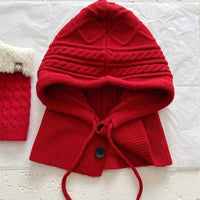 Female Casual Woolen Yarn Knitted Hat