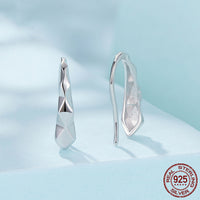 High-grade S925 Sterling Silver Rhombus Earrings