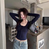 Women's New Hot Style Slim-fit Slimming Stretch Top