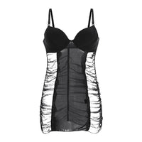 Pure Desire Sexy Lace Cat Suspender Nightdress