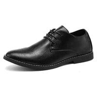 Business Casual Leather Men's 39-46 Size Lace-up Wedding Shoes