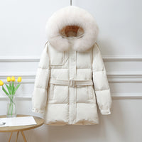 Women's Short Down Jacket Loose Waist Thickened