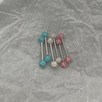 Simple All-match Tongue Nail Piercing Jewelry