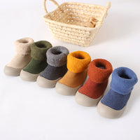 Thickened Children Sneakers Winter Super Warm Toddler Indoor Shoes Socks