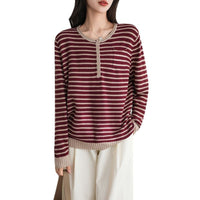 Bottoming Shirt Casual Loose Round Neck Sweater
