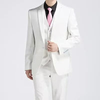 Business Casual Men's Three-piece Groom Suit