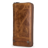 Cowhide Anti-theft Swiping Men's Long Genuine Leather Men's Zipper Bag