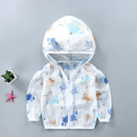 Children's Sun Protection Clothing Outdoor Breathable Lightweight Coat