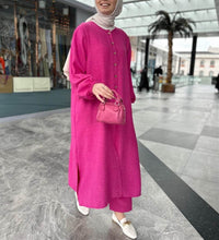 Muslim Plus Size Season Loose Temperament Commute Long Twinset