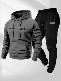Stylish Printed Casual Men's Sports Suit
