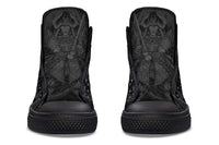 Printed Couple High Top Canvas Shoes