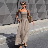 French-style Elegant Strapless Dress For Women