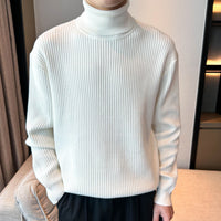 Trendy Loose-textured Knit Hoodie