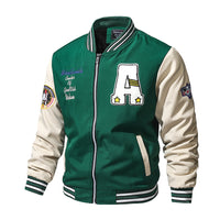 Retro Baseball Uniform Men's Thickened Loose Casual Jacket
