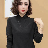 Warm All-matching Elegant Bottoming Shirt Top