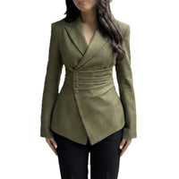 Women's Stylish And Elegant Asymmetrical Blazer