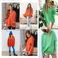 Womens New Loose Casual Batwing Hoodie With A Hood
