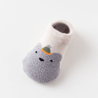 Cute Cartoon Children's Socks Terry Thickened Baby